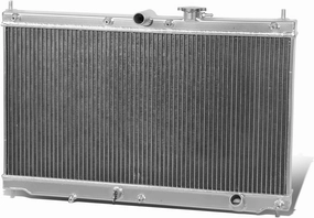 Auto Dynasty Full Aluminum Radiator Compatible with 1990-1996 Honda Accord 2.2L Prelude H22 Manual Transmission