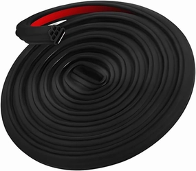 Automotive Door Weather Stripping for Nissan Otti Rogue Tekna Teana President, Rubber Edge Trim Self Adhesive Weather Seal Strip for Car, Auto Door Window Weatherstrip,26m Length