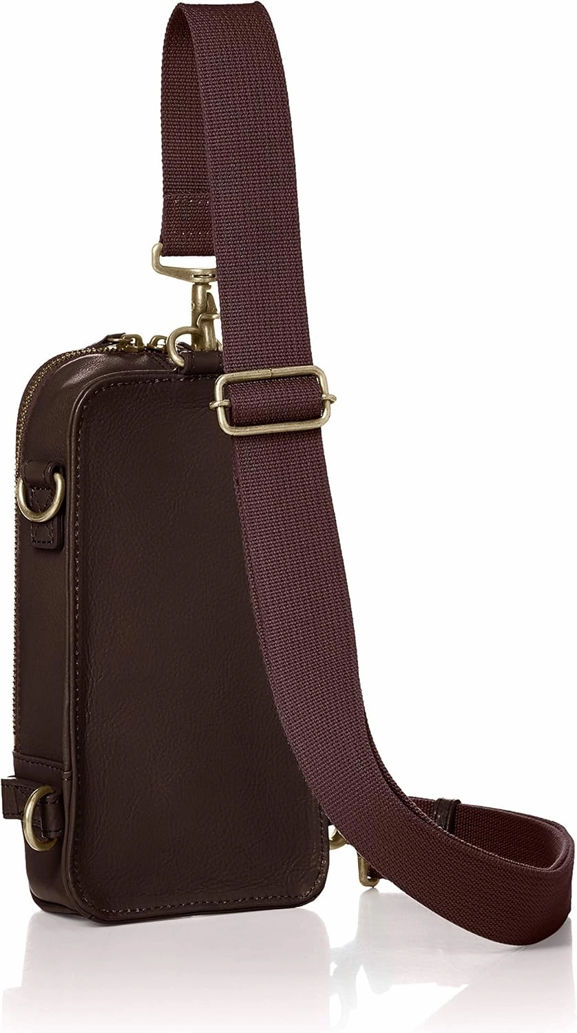 AVIREX(アヴィレックス) Omnidirectional 2-Way Leather Body Bag