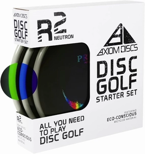 Axiom Discs 3-Disc Eclipse R2 Disc Golf Starter Set (Colors and Models May Vary)
