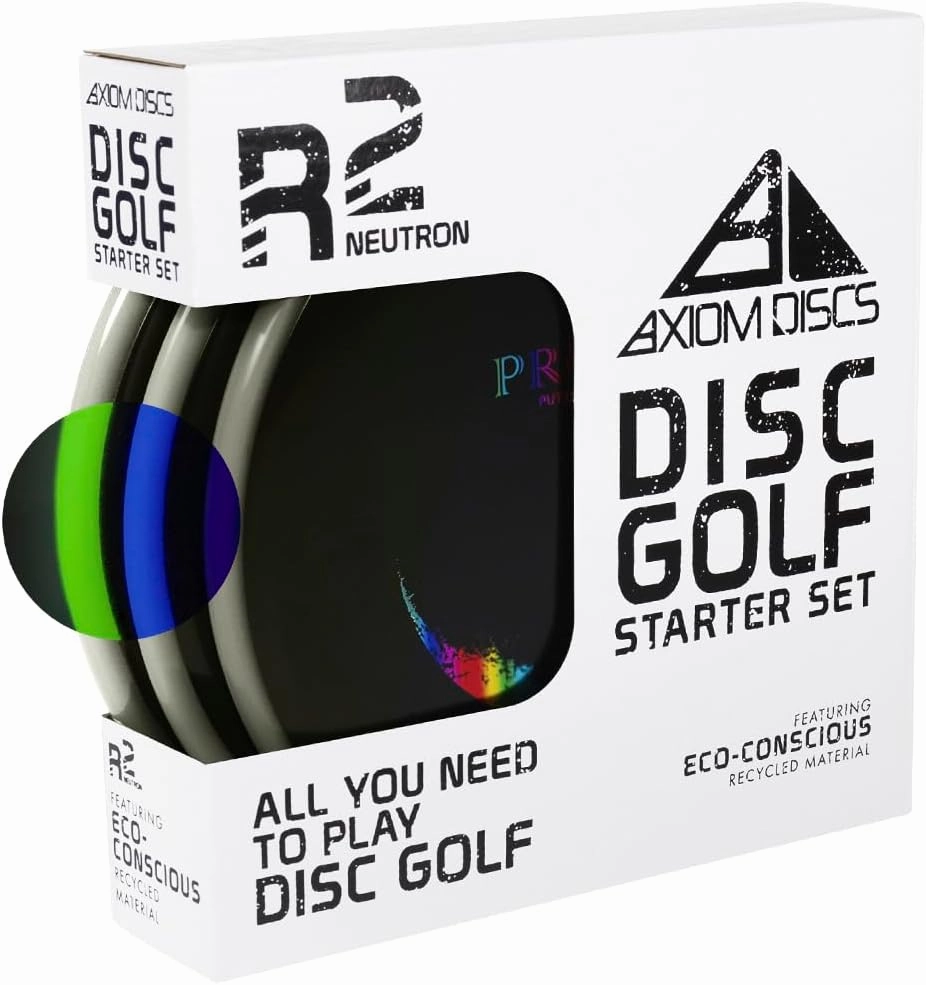 Axiom Discs 3-Disc Eclipse R2 Disc Golf Starter Set (Colors and Models May Vary)