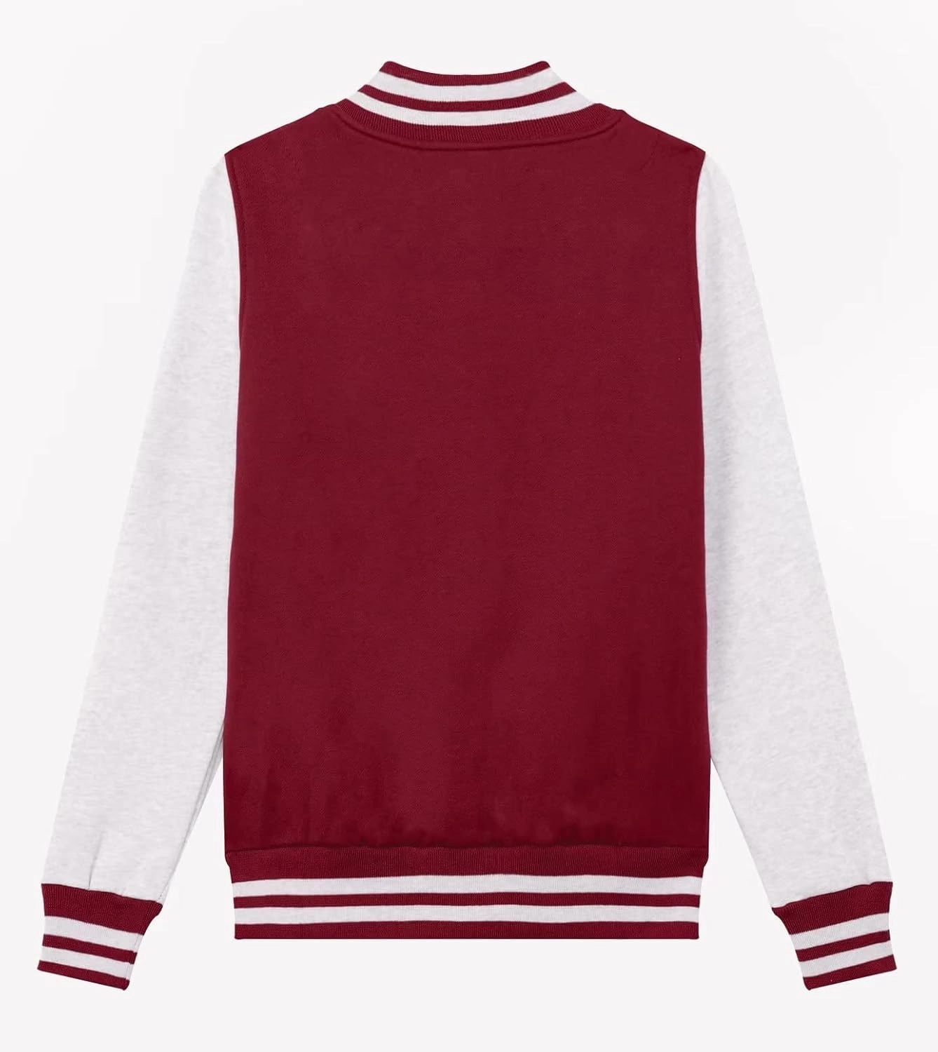 babyhealthy Women's Men's Varsity Baseball Jacket Casual Letterman Bomber Jacket Windbreaker Lightweight Jacket Coat