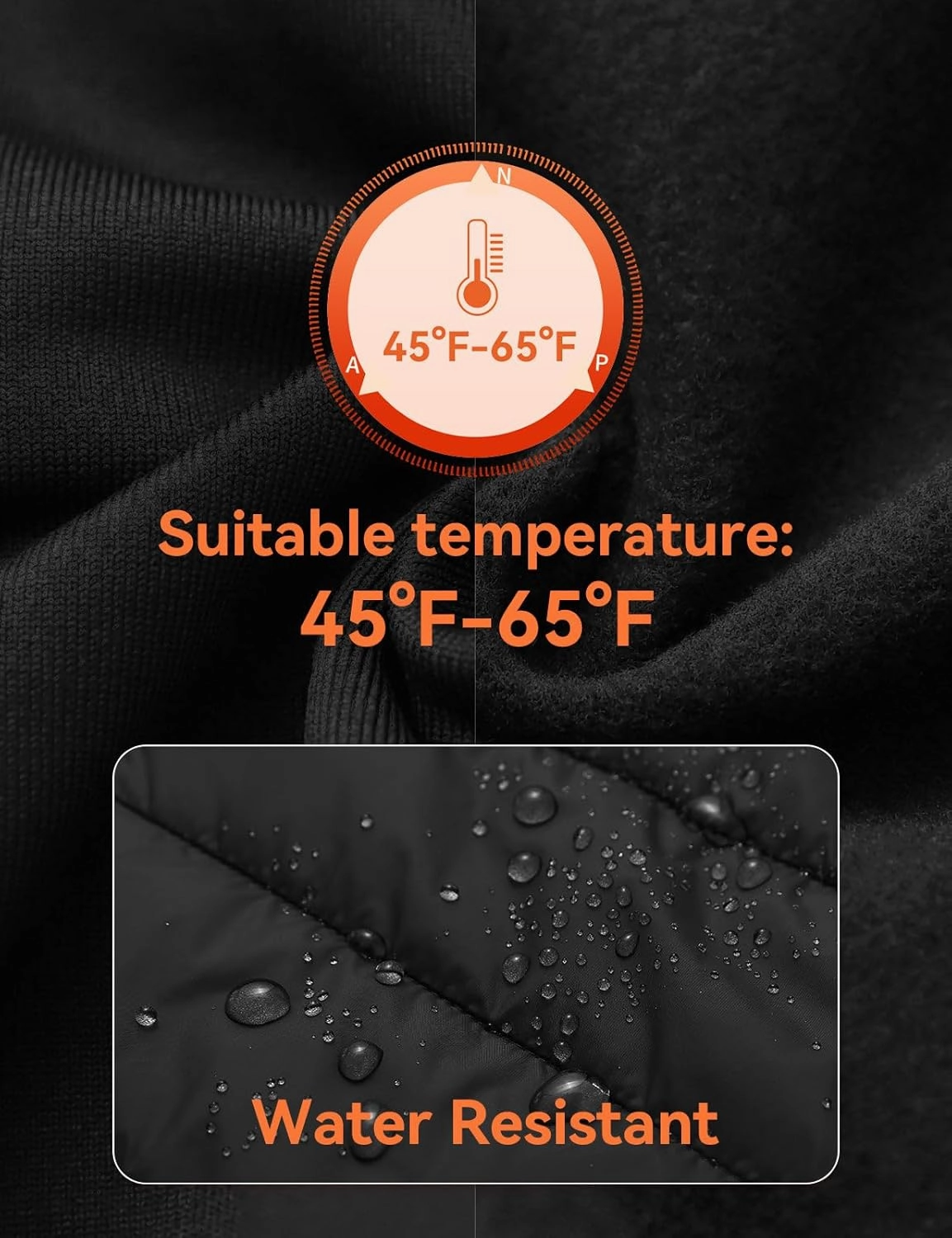 baleaf Women's Running Winter Jacket with Hood Warm Lightweight Insulated Hybrid Jackets Puffer Zip Pockets Hiking Skiing