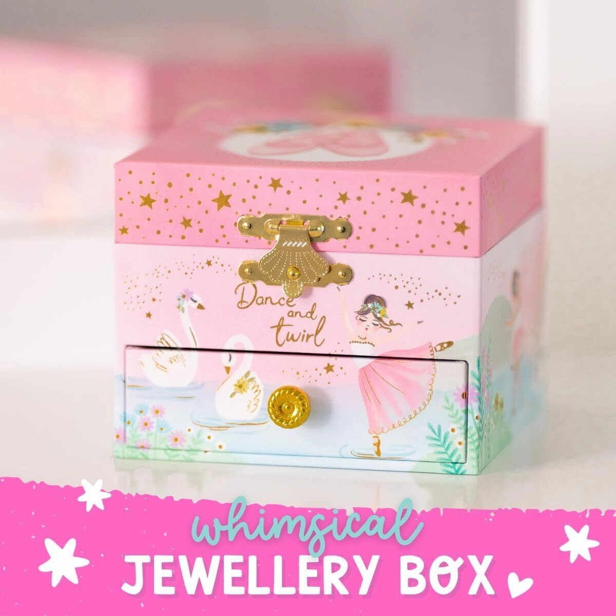 Ballerina Musical Jewelry Box