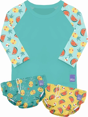 Bambino Mio, swim set, tropical, small (<6 months)