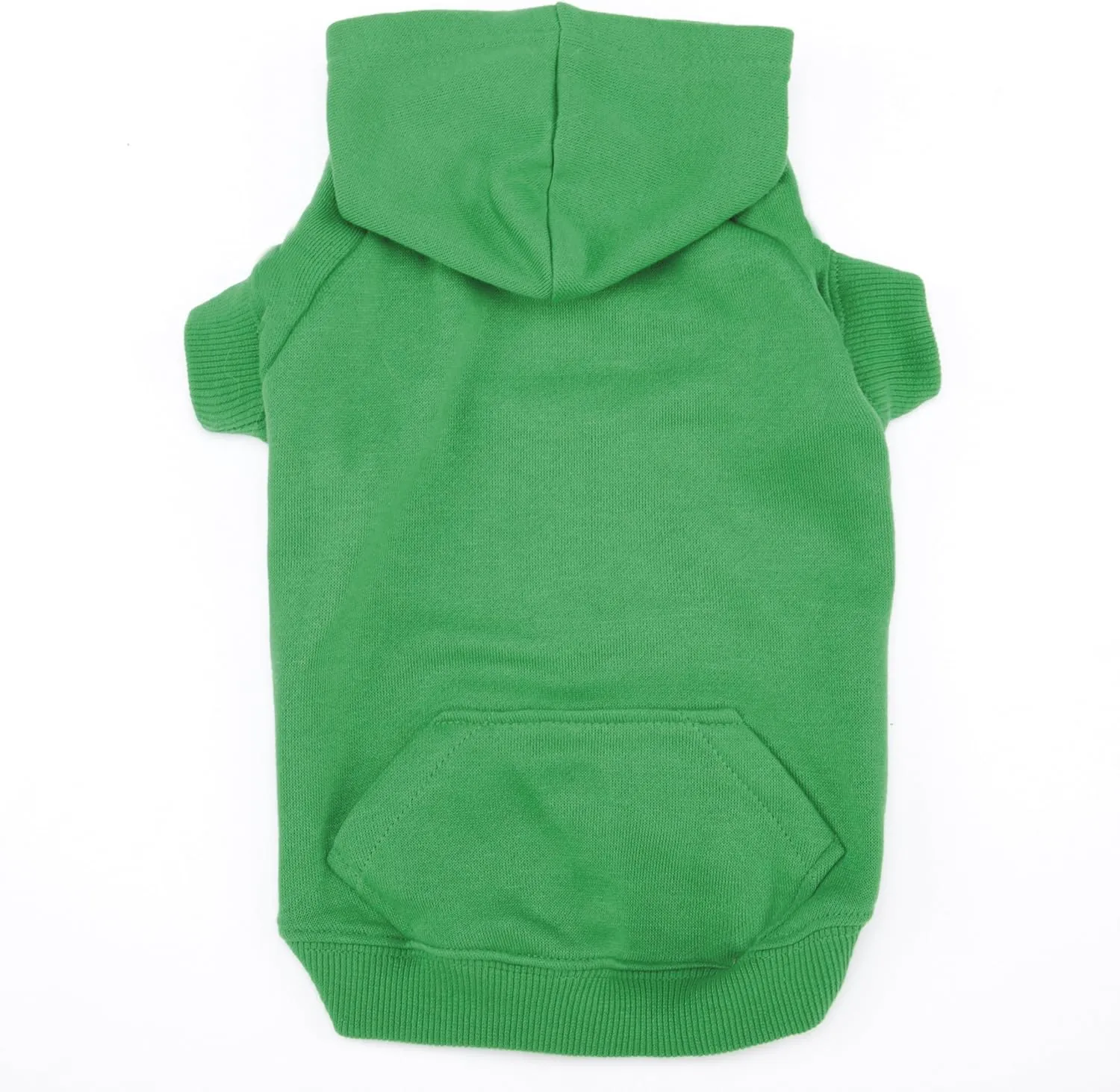 Basic Hoodie for Dogs, 12" Small, Green