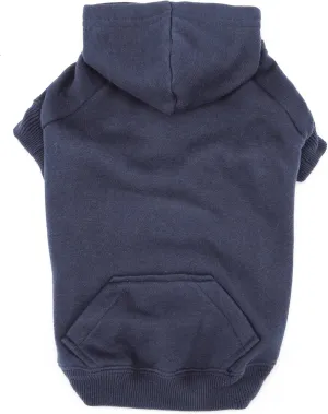 Basic Hoodie for Dogs, 12" Small, Navy
