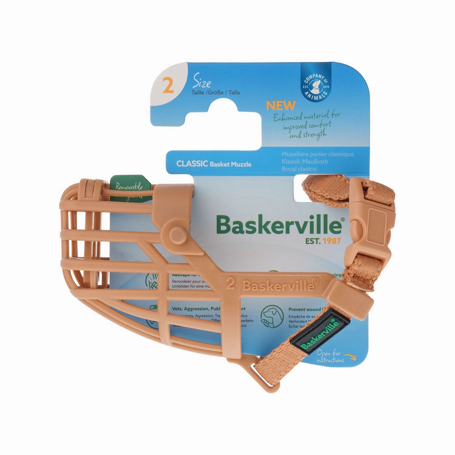 BASKERVILLE CLASSIC BASKET MUZZLE