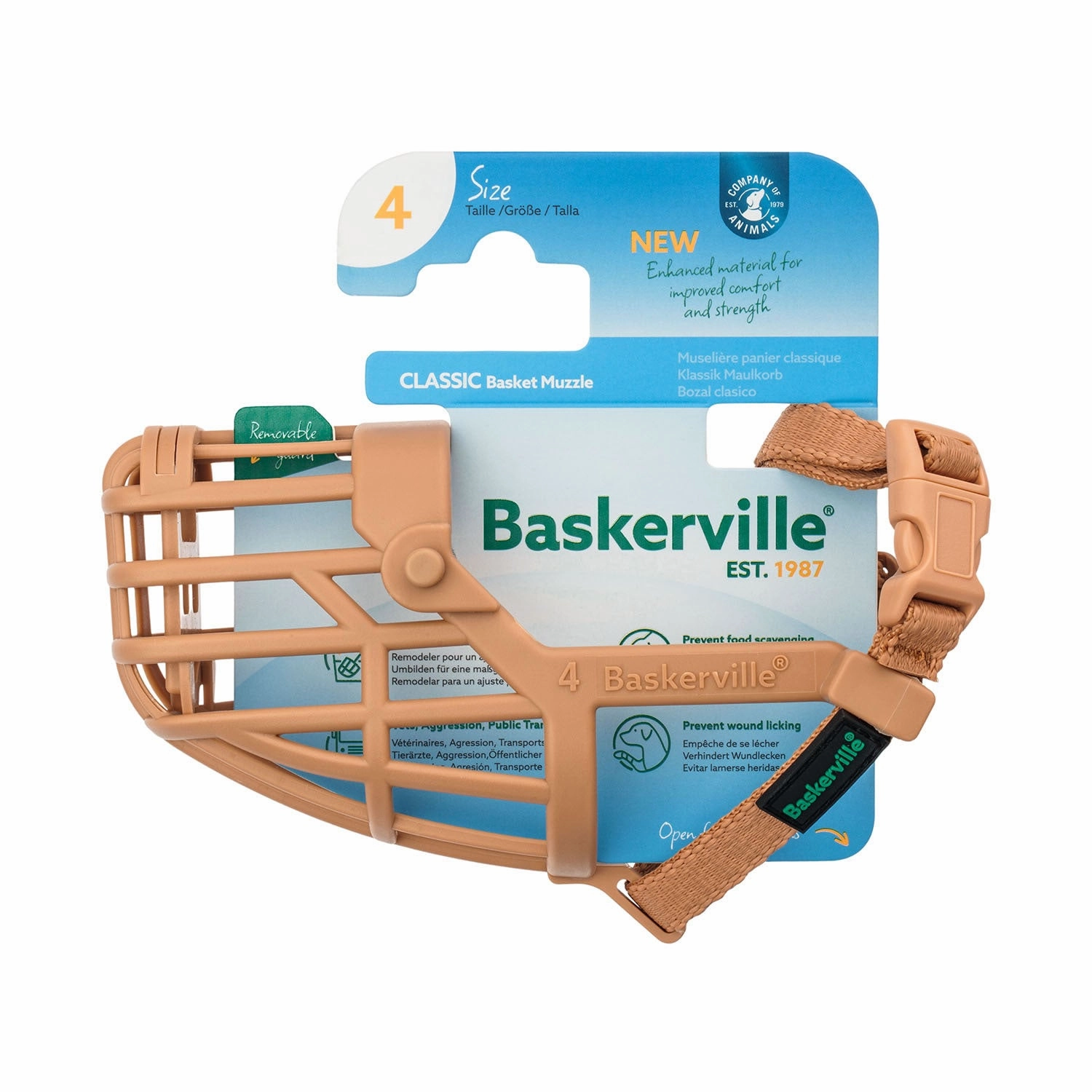 BASKERVILLE CLASSIC BASKET MUZZLE