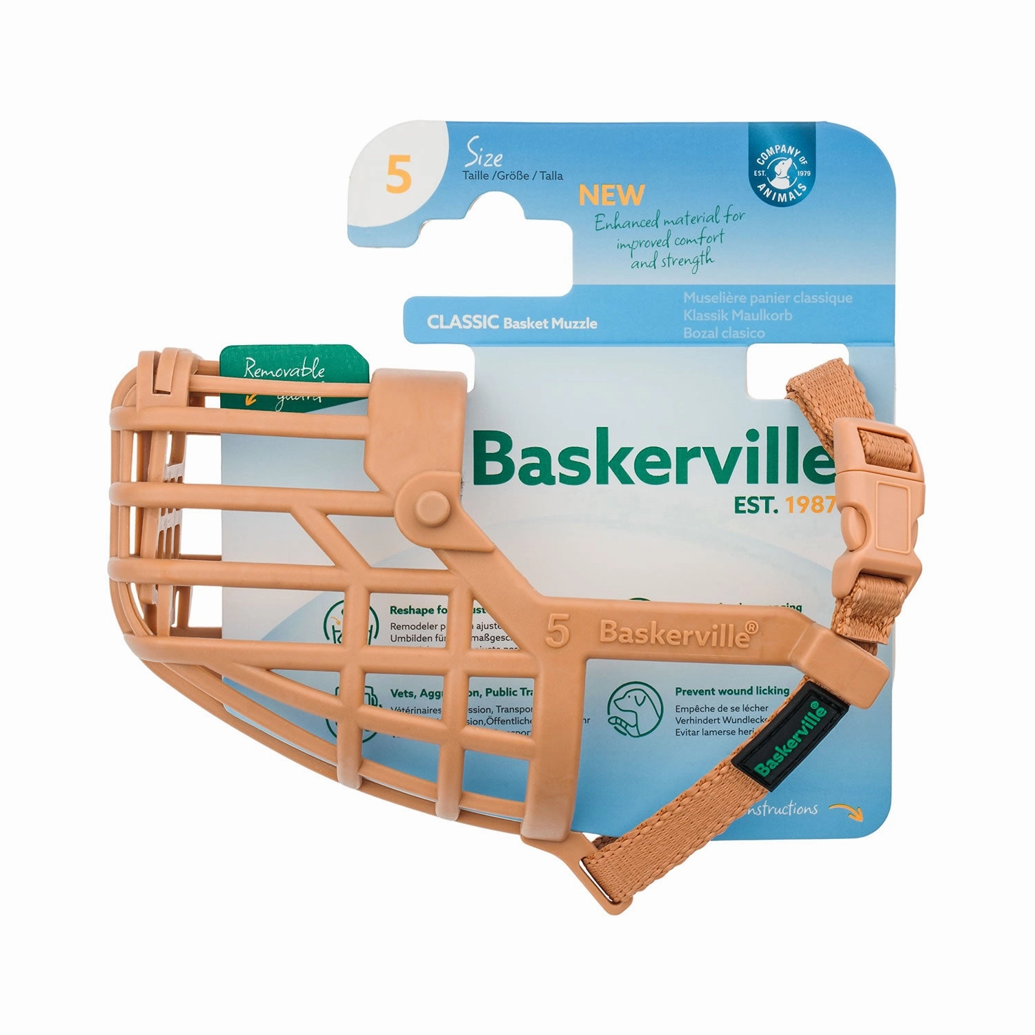 BASKERVILLE CLASSIC BASKET MUZZLE