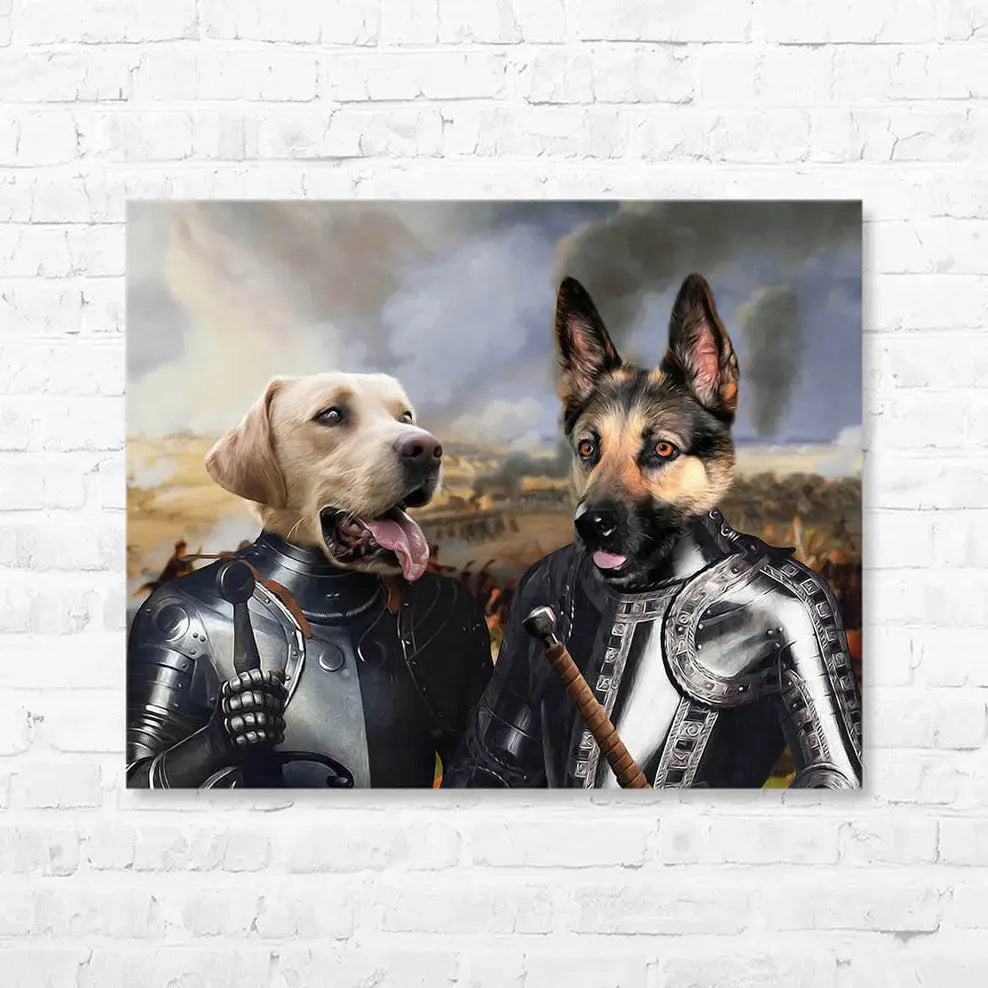 BATTLE ROYALE - CUSTOM PET PORTRAIT CANVAS
