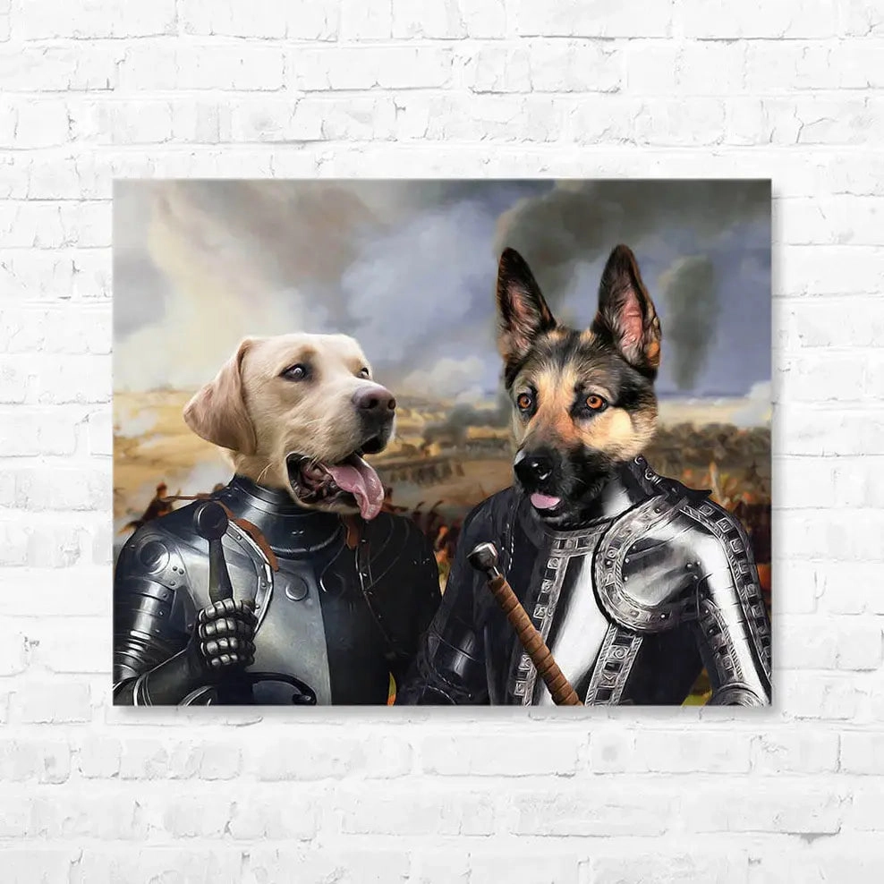 BATTLE ROYALE - CUSTOM PET PORTRAIT CANVAS