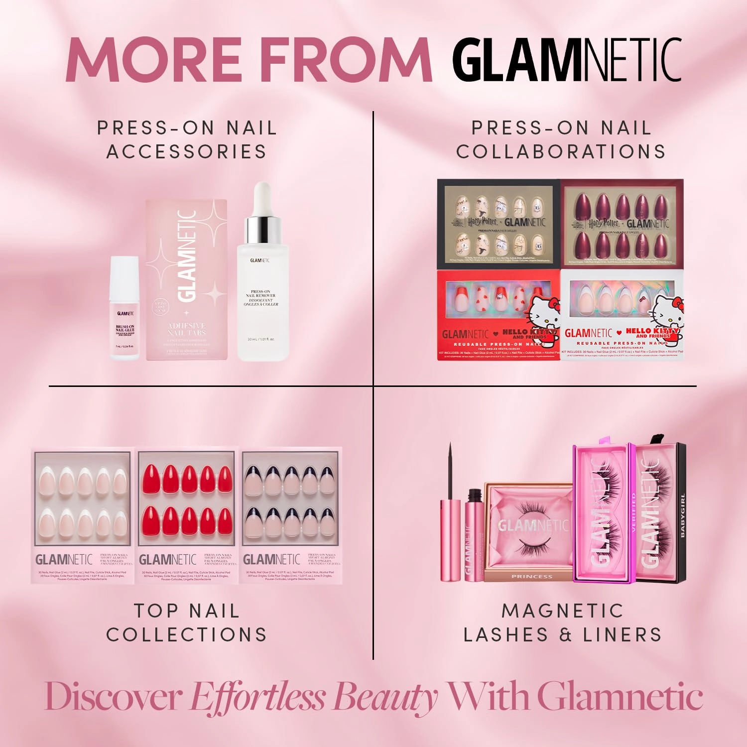 Beetlejuice Beetlejuice™ x Glamnetic Press On Nails - Lydia™ | Red Lace 3D Effect Matte Short Almond False Nails, Reusable Stick On Fake Nails with Glue | Salon Quality | 15 Sizes - 30 Nail Kit