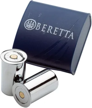 Beretta Waterfowl Hunting Short Gun Safety Care Nickel Plated Brass Deluxe Snap Caps 2 pcs Set