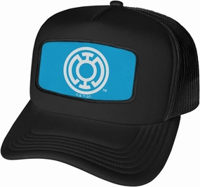 Blackest Night Lanterns Sublimated Patch Adjustable Snapback Foam Trucker Hat - Unisex for Men and Women, Collection