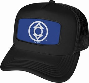 Blackest Night Lanterns Sublimated Patch Adjustable Snapback Foam Trucker Hat - Unisex for Men and Women, Collection