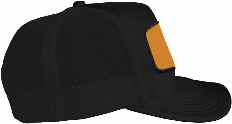 Blackest Night Lanterns Sublimated Patch Adjustable Snapback Foam Trucker Hat - Unisex for Men and Women, Collection