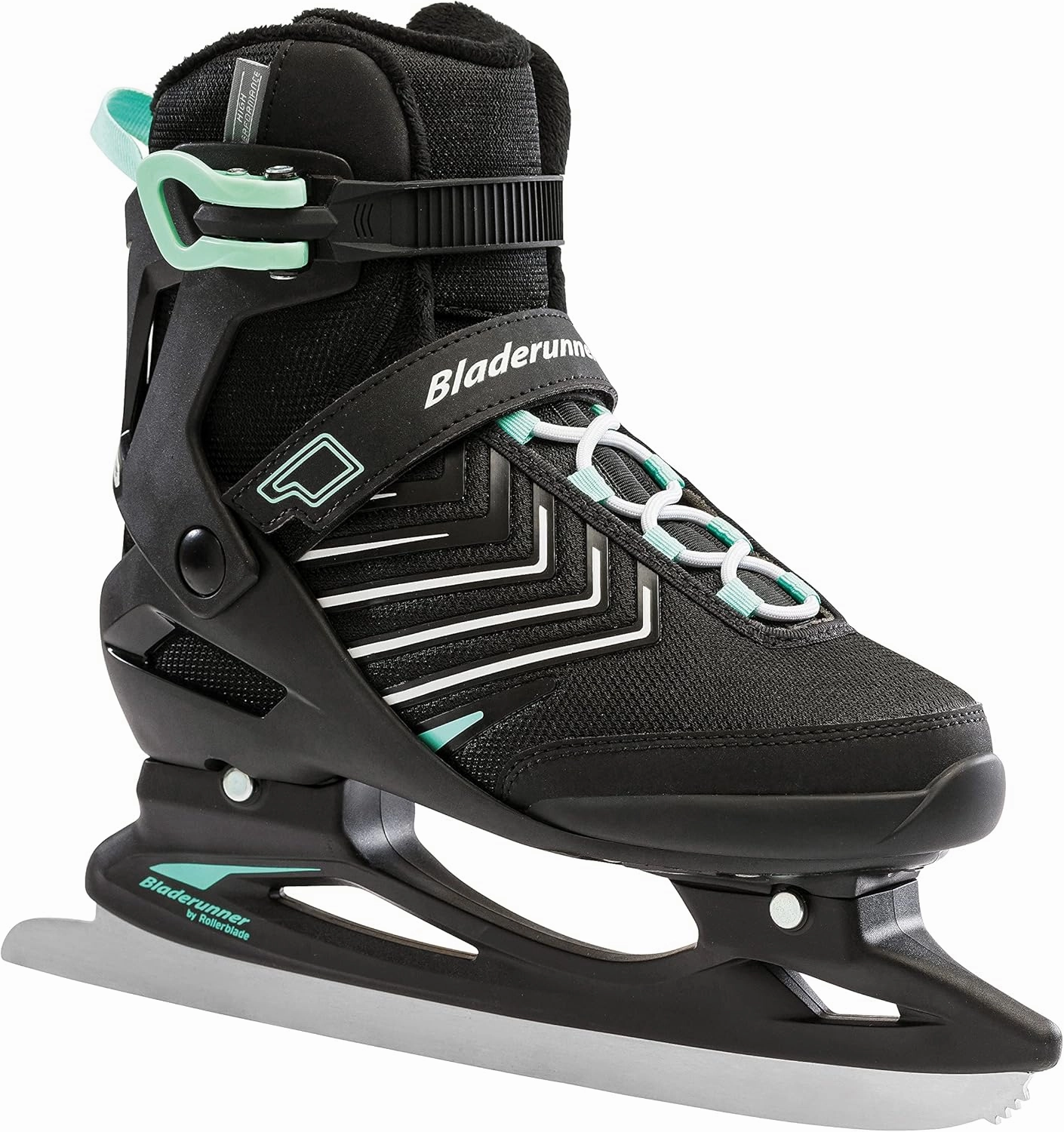 Bladerunner Ice by Rollerblade Igniter XT Womens, Black and Winter Green, Ice Skates