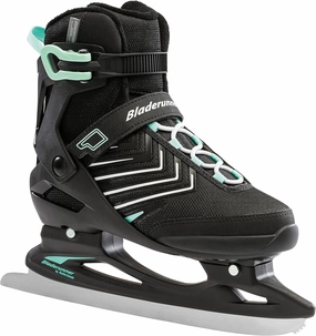 Bladerunner Ice by Rollerblade Igniter XT Womens, Black and Winter Green, Ice Skates