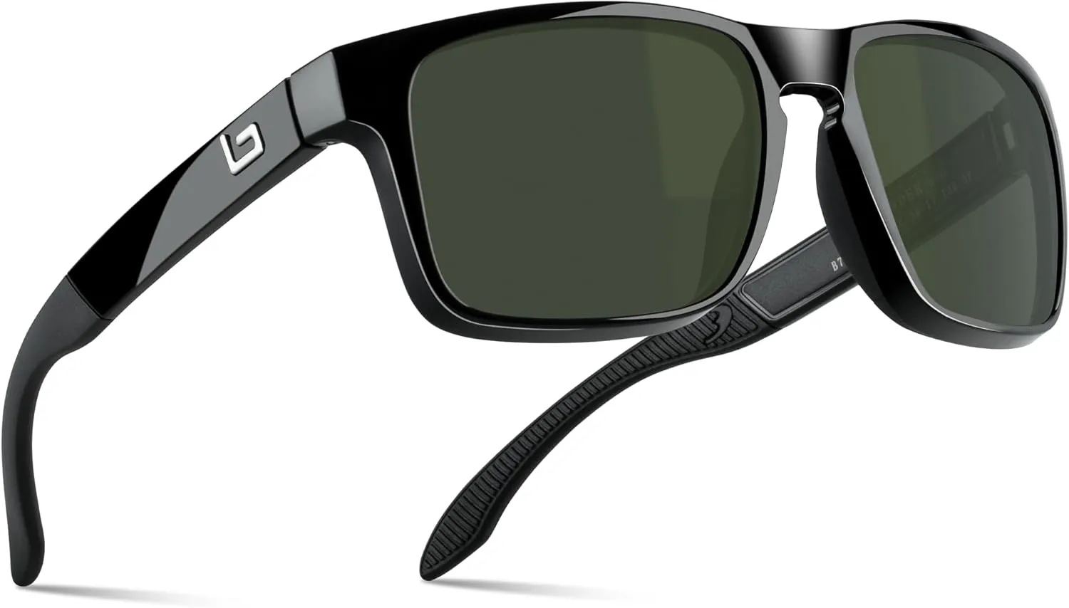 Bnus italy made classic sunglasses corning real glass lens w. polarized option