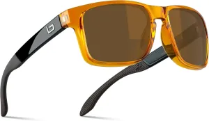 Bnus italy made classic sunglasses corning real glass lens w. polarized option