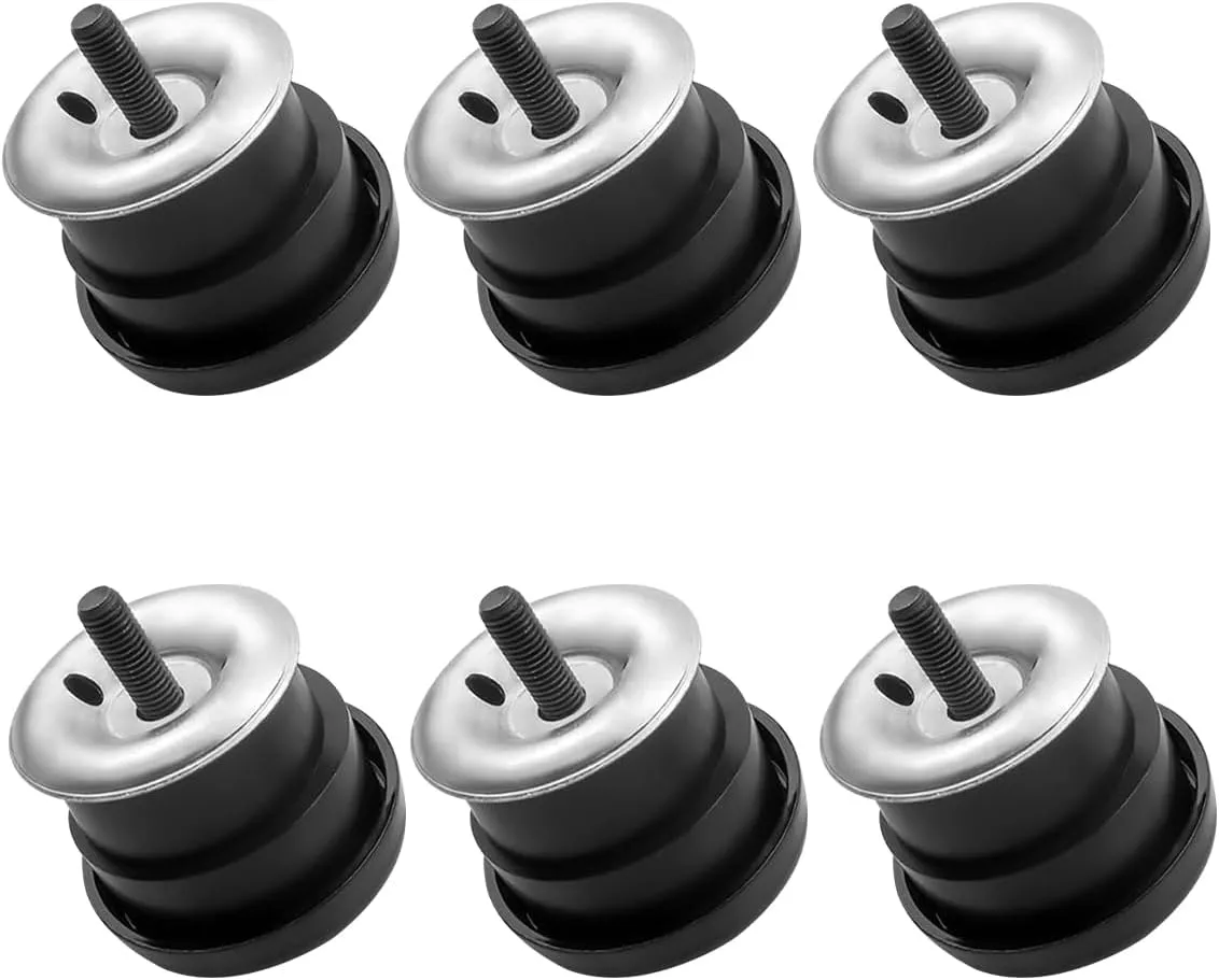 Body Cab Mount Bushing Kit Replace 924-180 924-181, Bumper Block Compatible with Chevy S10 Pickup Chevrolet GMC Sonoma 1994-2004, 6 Pack