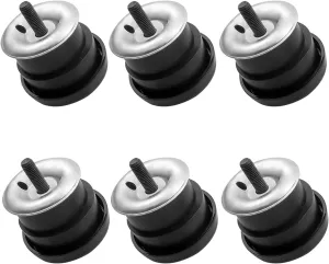 Body Cab Mount Bushing Kit Replace 924-180 924-181, Bumper Block Compatible with Chevy S10 Pickup Chevrolet GMC Sonoma 1994-2004, 6 Pack