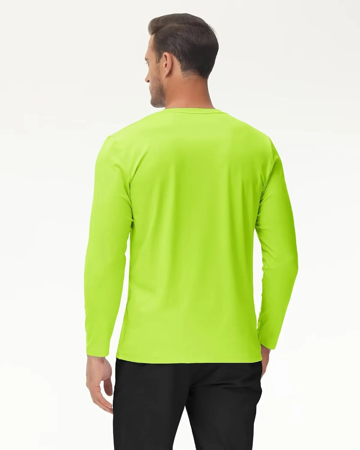 Boladeci Men's UPF 80  Sun Shirts Long Sleeve Lightweight UV Protection SPF Shirts Rash Guard Swim T-Shirts