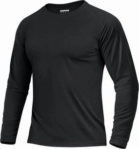 Boladeci Men's UPF 50  Sun Protection UV SPF Shirts Long Sleeve Lightweight Quick Dry Swim T-Shirts Rash Guard