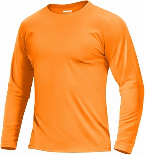 Boladeci Men's UPF 80  Sun Shirts Long Sleeve Lightweight UV Protection SPF Shirts Rash Guard Swim T-Shirts