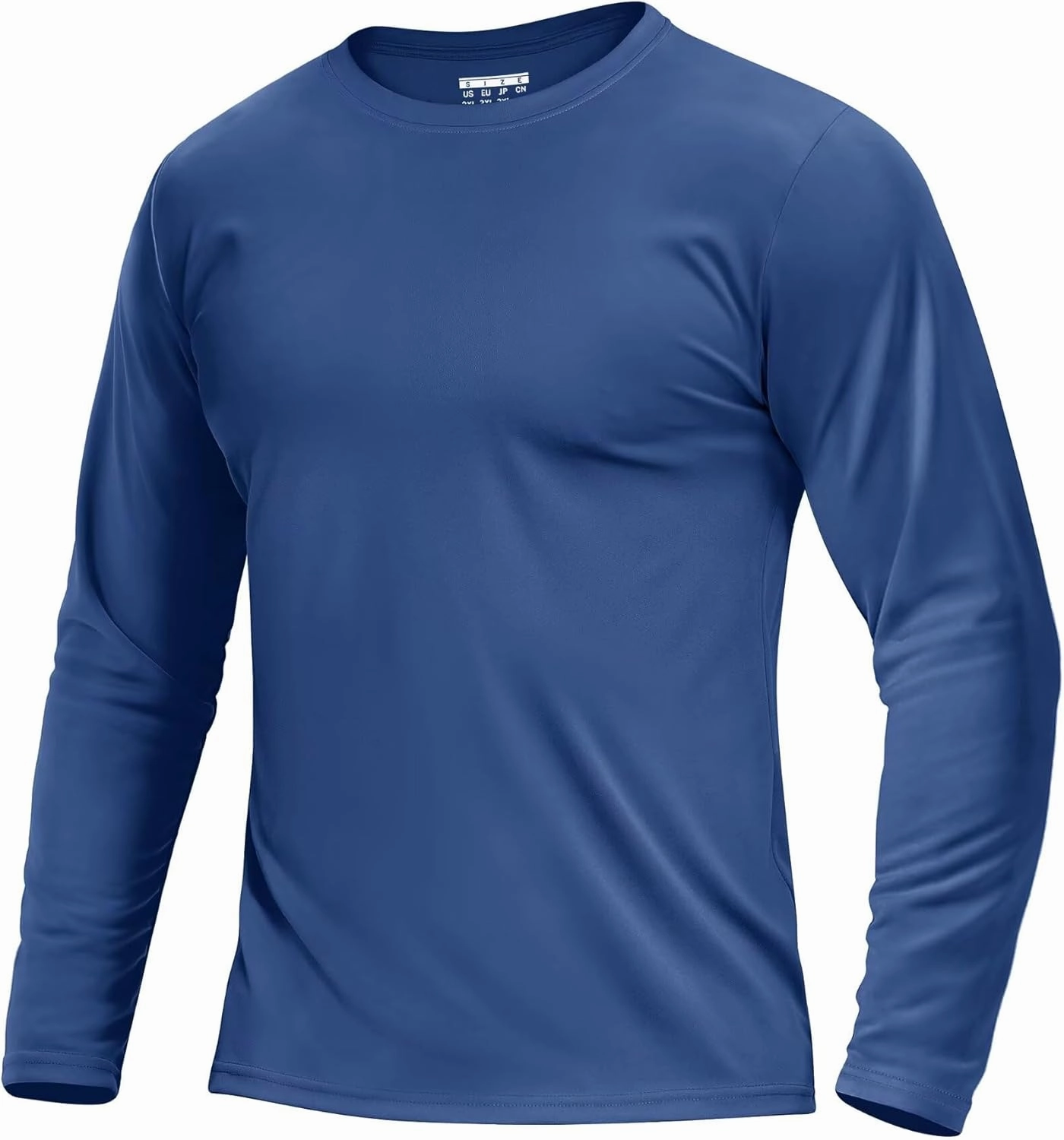 Boladeci Men's UPF 80  Sun Shirts Long Sleeve Lightweight UV Protection SPF Shirts Rash Guard Swim T-Shirts