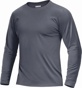 Boladeci Men's UPF 80  Sun Shirts Long Sleeve Lightweight UV Protection SPF Shirts Rash Guard Swim T-Shirts