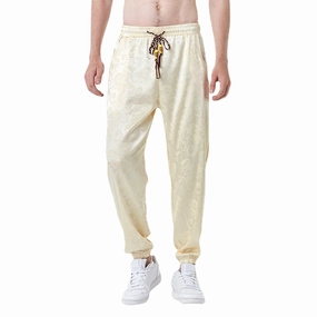 Bonsir Chinese Style Pants Men long Sweatpants Trousers Men Casual Lightweight Spring Summer Men Joggers