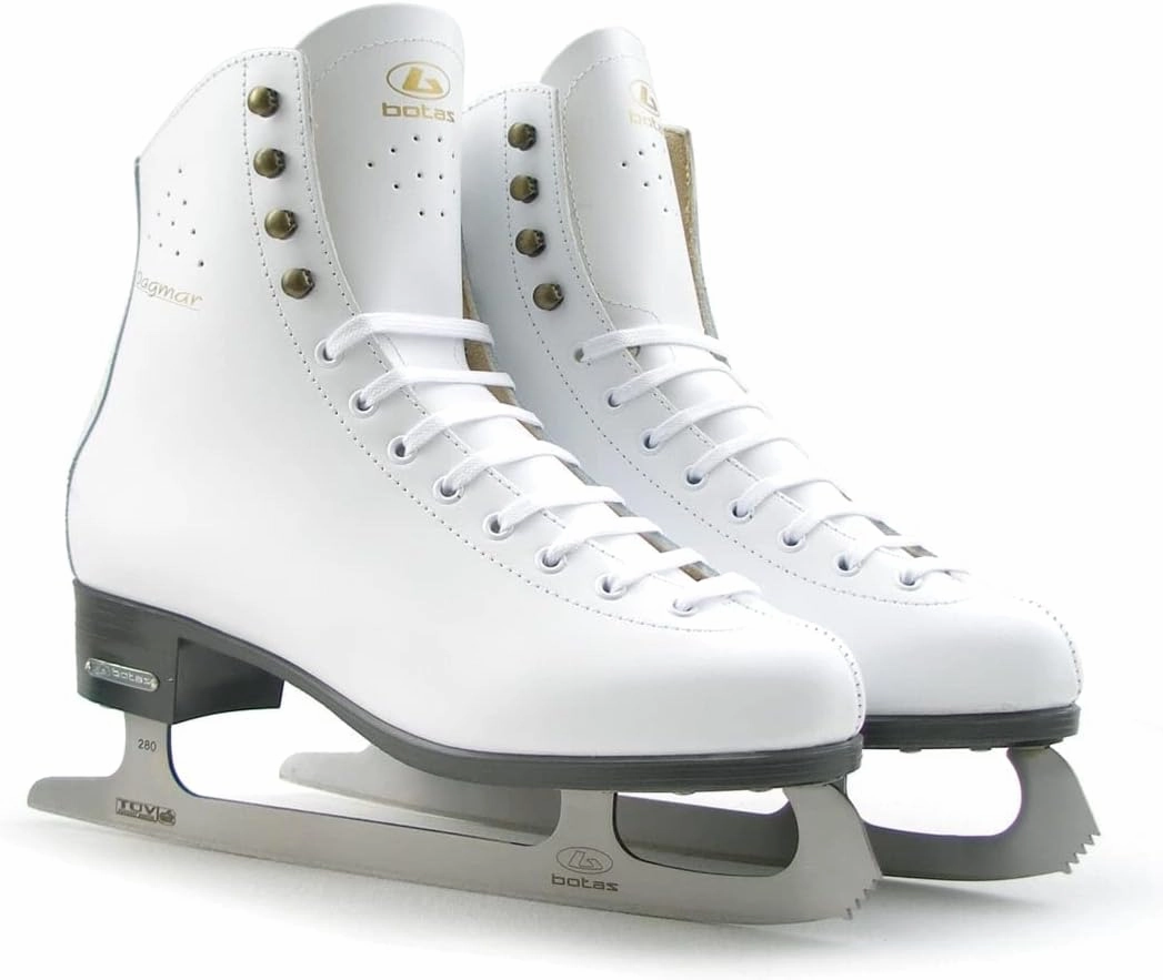 Botas - Models 325, 829, 326 / Made in Europe (Czech Republic) / Figure Ice Skates for Women, Girls, Kids/Sabrina Blades/White Color