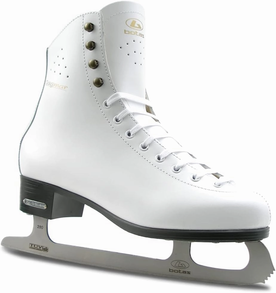 Botas - Models 325, 829, 326 / Made in Europe (Czech Republic) / Figure Ice Skates for Women, Girls, Kids/Sabrina Blades/White Color