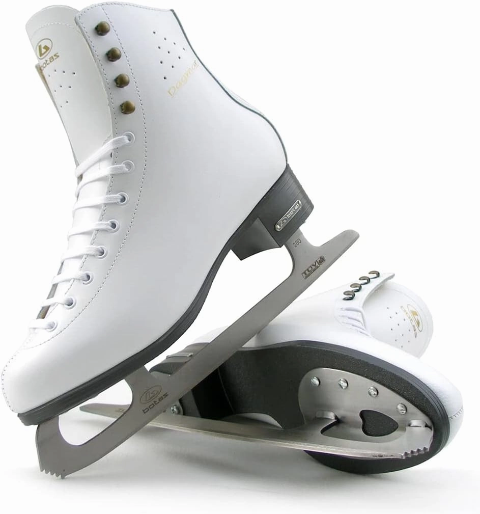 Botas - Models 325, 829, 326 / Made in Europe (Czech Republic) / Figure Ice Skates for Women, Girls, Kids/Sabrina Blades/White Color