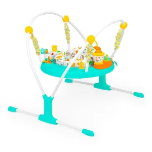 Bright Starts Cooking Up Fun Baby Activity Jumper with Music and Lights, Kitchen Role Play Toys, Unisex, 6 Months , Up to 25 lbs