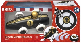 BRIO Black & Gold Remote Control Race Car for Toddlers 24 Months and Up