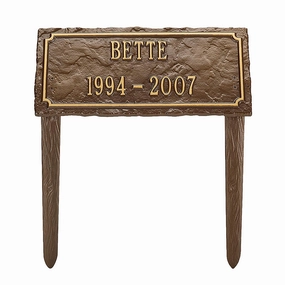 Bronze Classic Pet Memorial