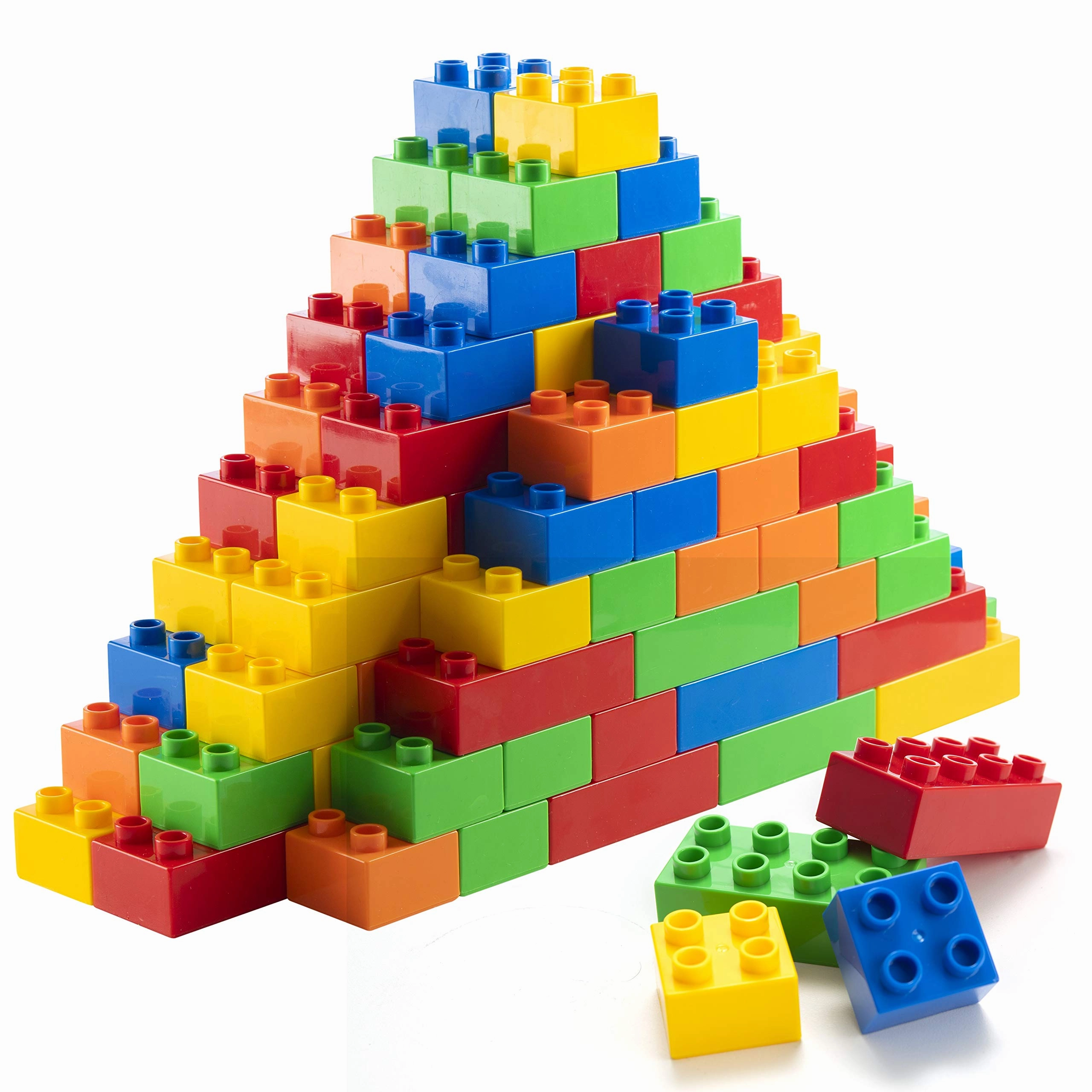 Building Blocks For Toddlers 1-3  (300 Mega Blocks) Large Toy Blocks Compatible