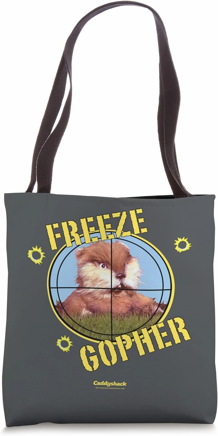 Caddyshack Freeze Gopher Tote Bag