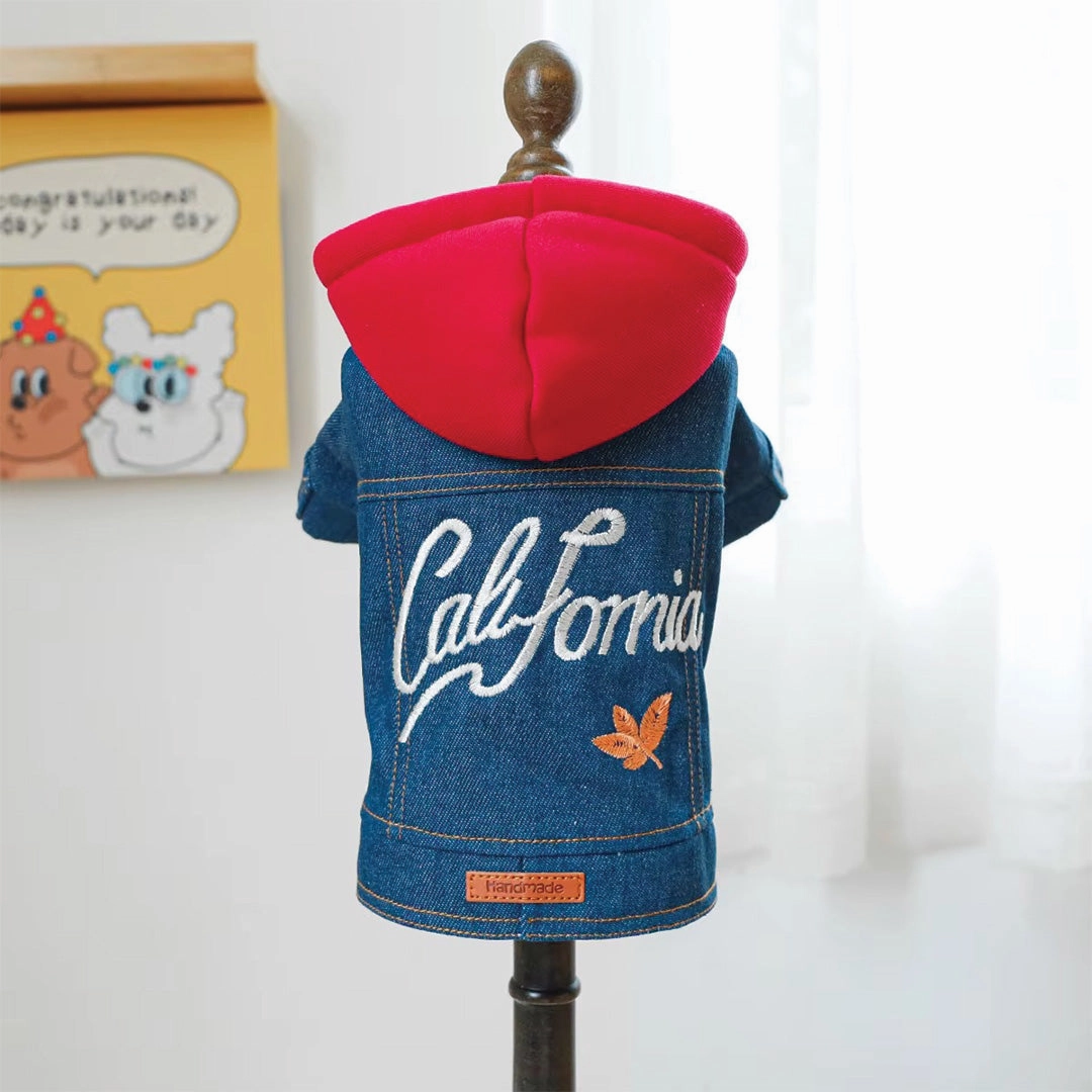 California Denim Dog Jacket