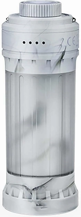 Camping light, long-lasting outdoor lighting, portable and rechargeable,500 Lumen Compact Lantern, USB-C Rechargeable and Multifunctional with Red Light and Colorful Ambient Lights (Iceberg White)