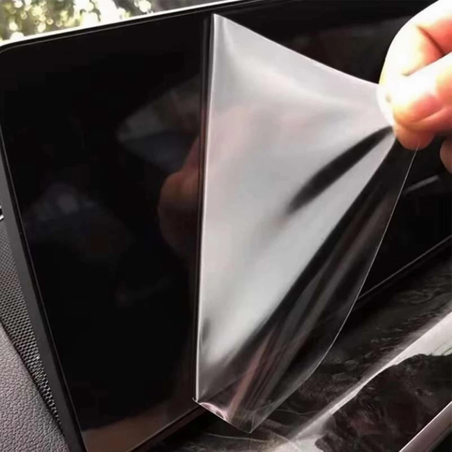 Car Interior Center Console Air Gear Navigation Door Windows Lifting Panel TPU Transparent Film, for Toyota Avalon 2022