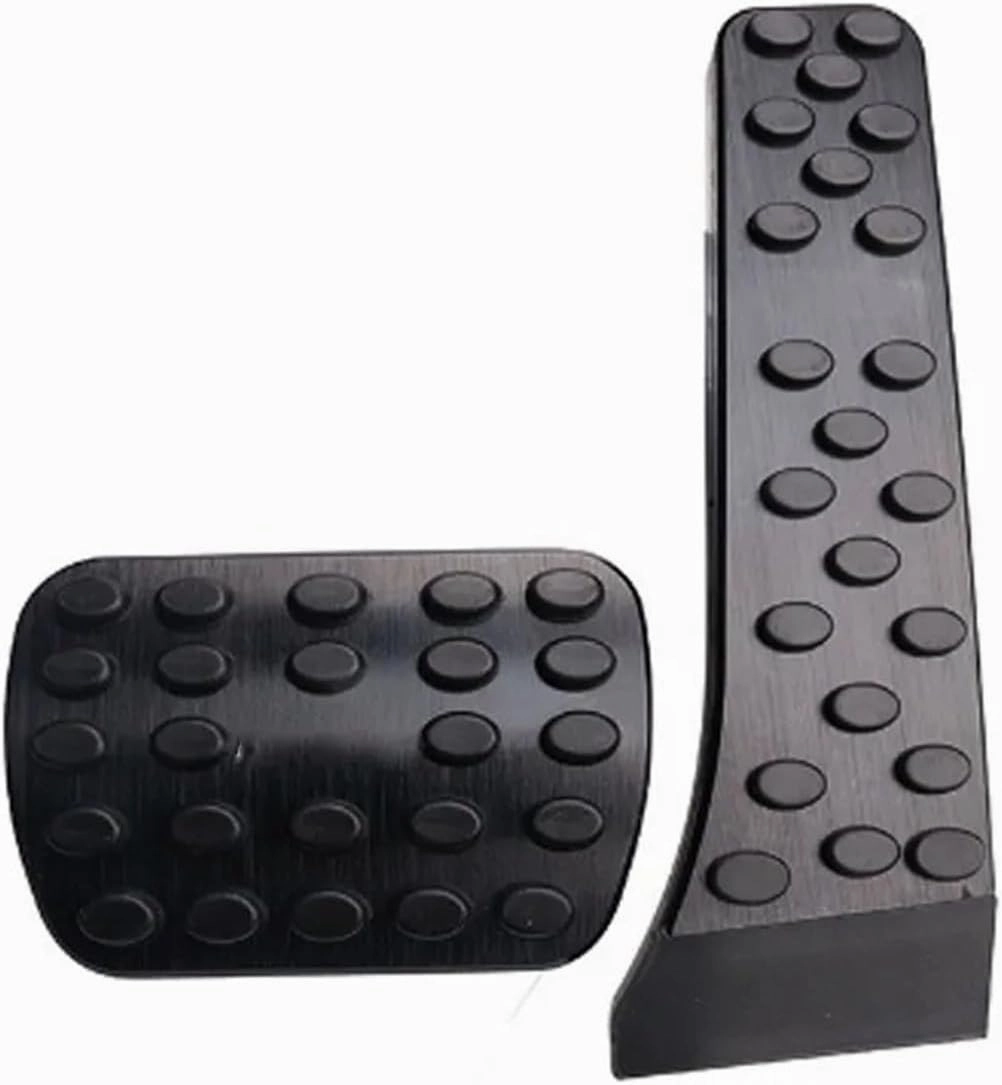 Car Pedal, Accelerator Pedal Covers,Compatible for Mercedes Benz Brabus AMG W212 W205 W463 W221 Accelerator Non Slip Pad Braking Pedal Accelerator Pad(Black)