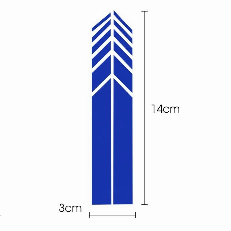 Car Racing Stripe Stickers Rearview Mirror Vinyl Decals