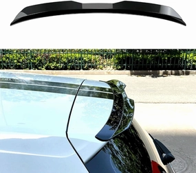 Car Rear Spoiler for Fiat Pulse 2021 2022 2023 2024, Rear Trunk Boot Lip Spoiler Rear Wing Body Kits, Car Decoration Accessories,Gloss Black