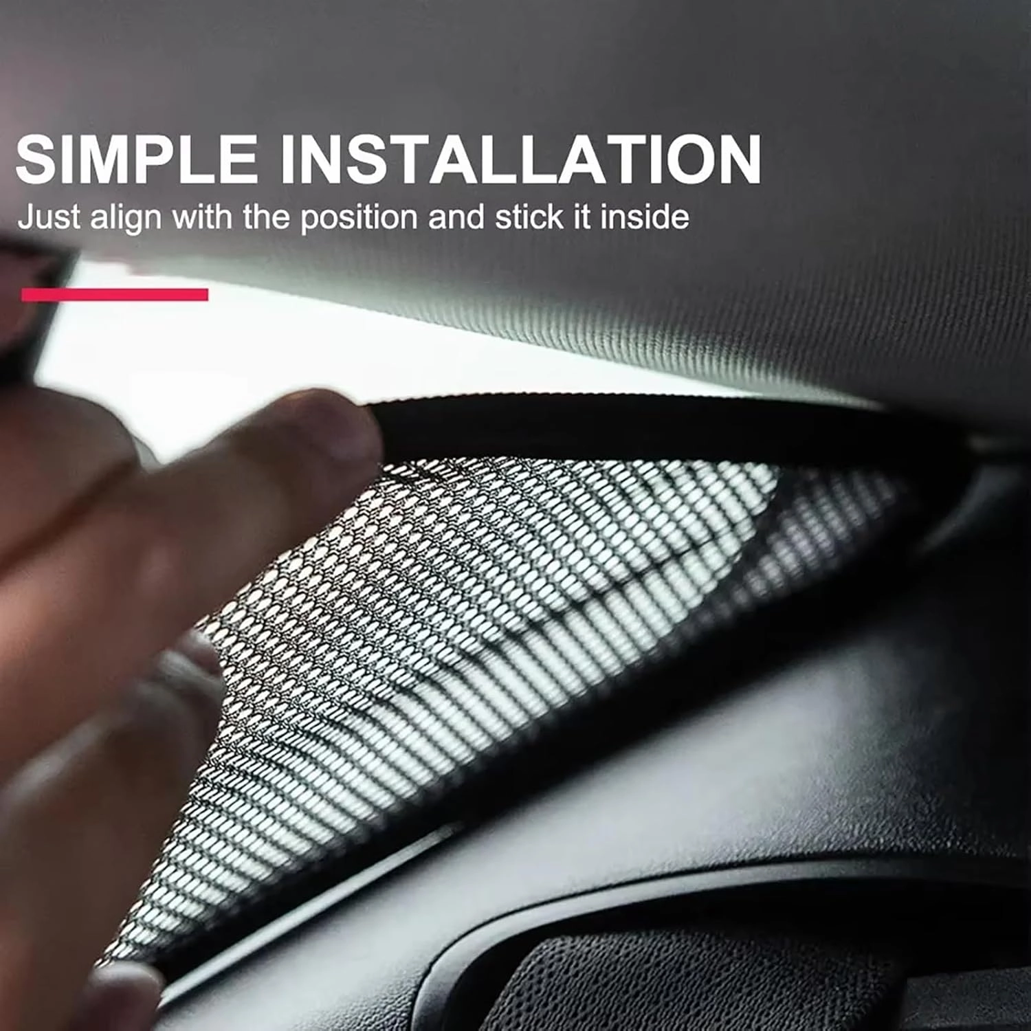 Car Side Window Sunshades for MAXUS T70 2019-2024,Automotive Window Tint Shades,Quick Install,Block UV and Protect Privacy,Front 2PCS