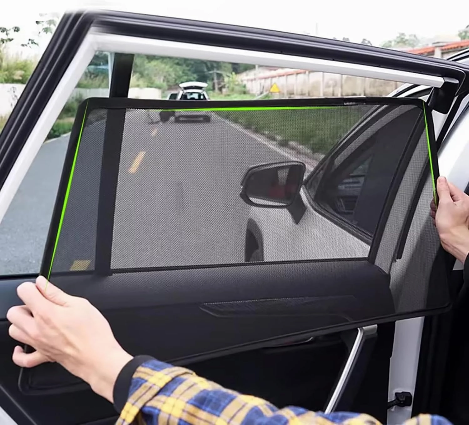 Car Side Window Sunshades for MAXUS T70 2019-2024,Automotive Window Tint Shades,Quick Install,Block UV and Protect Privacy,Front 2PCS