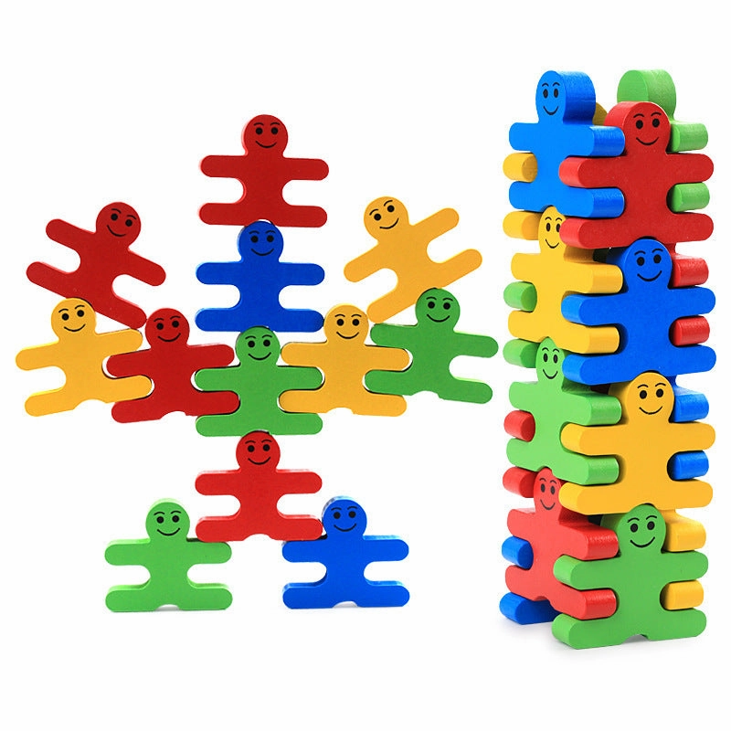 Cartoon Educational Wooden Early Education Toys